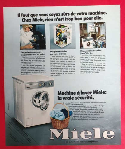 Publicité presse machine - de,
